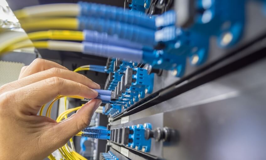 Conexiones de fibra óptica